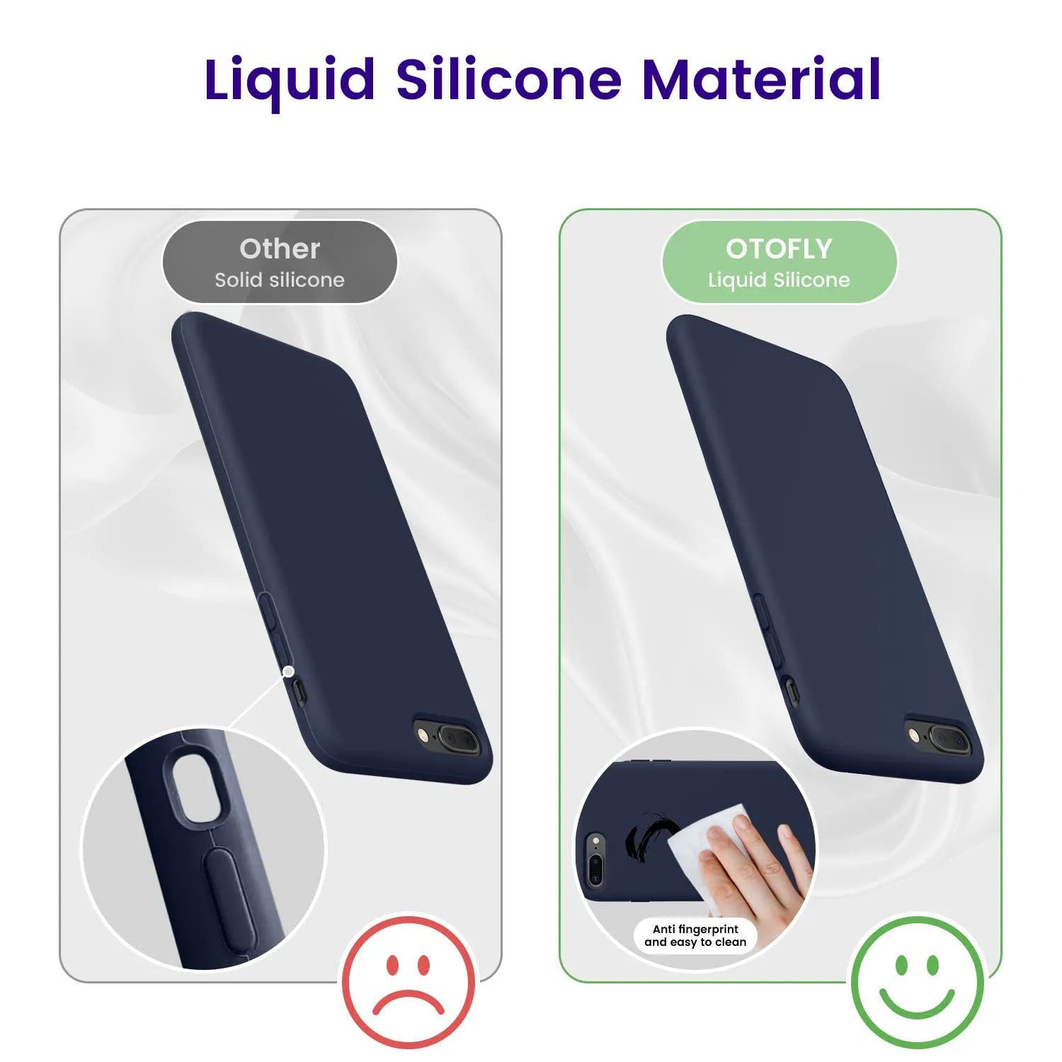 iPhone Silicone Cases & Protection- OTOFLY