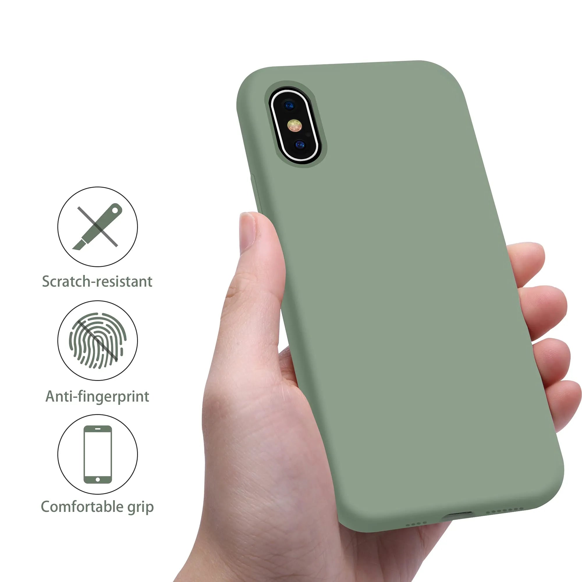 Apple Phone Case, Silicone, iPhone Xs Max