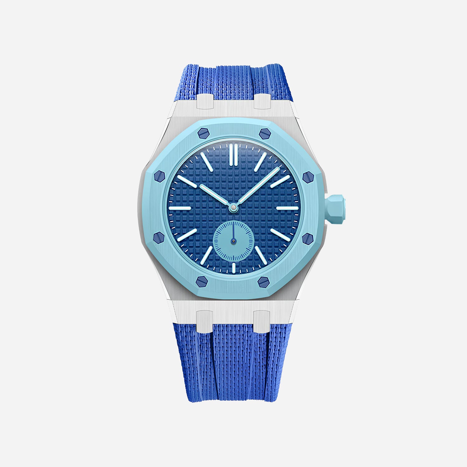 Rubber Strap & Case for AP x Swatch Royal Pop LAN BA