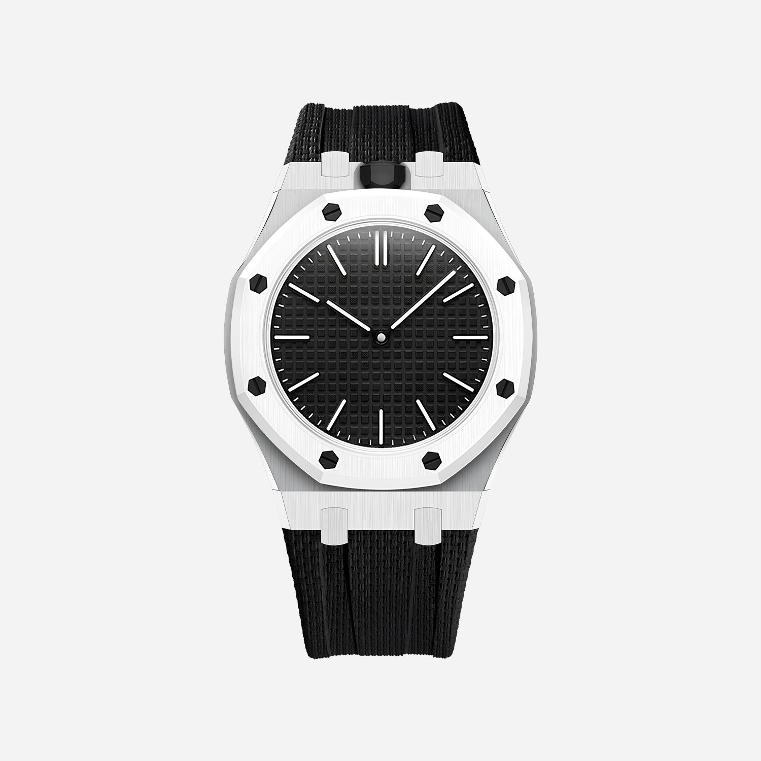 Rubber Strap & Case for AP x Swatch Royal Pop OCHO NEGRO