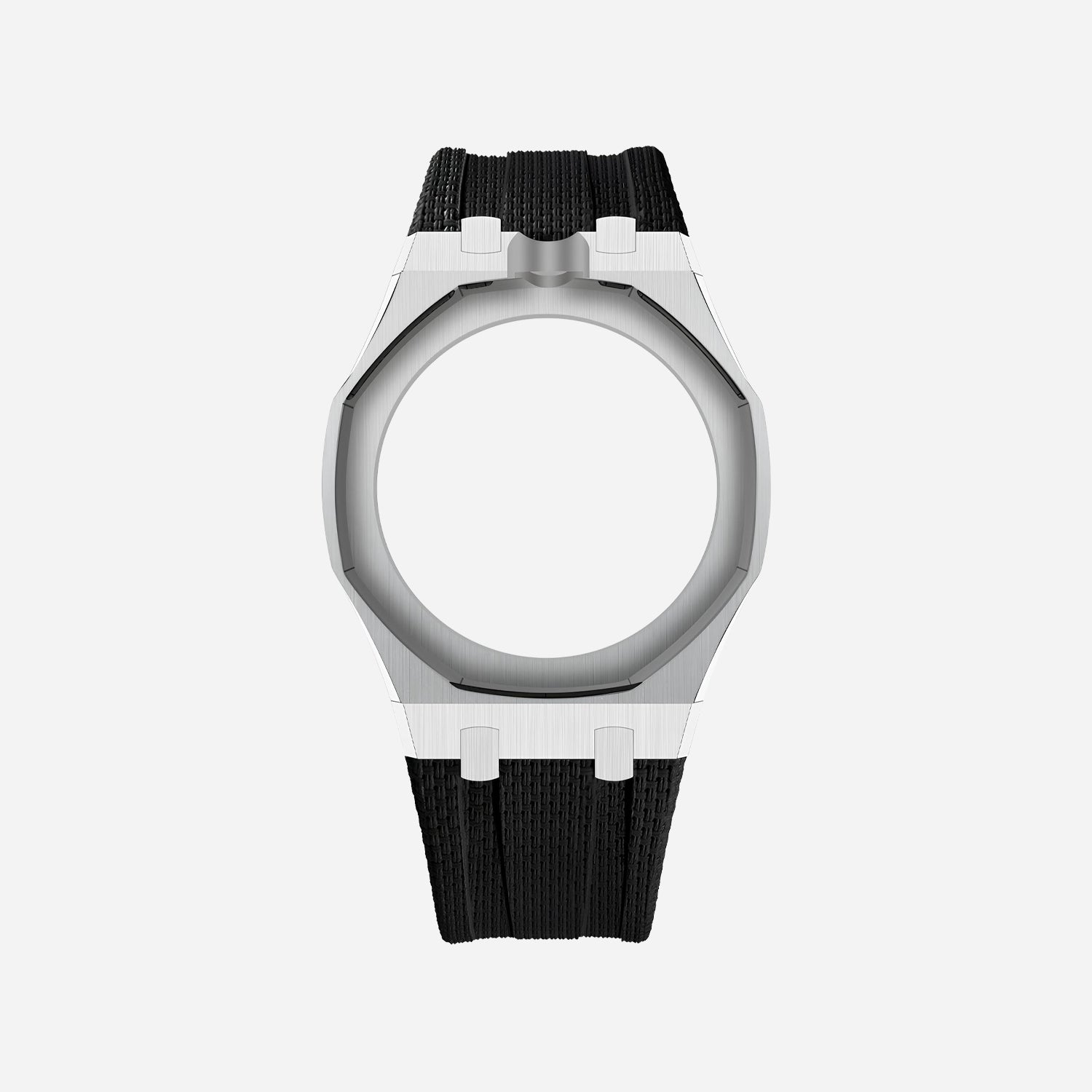 Rubber Strap & Case for AP x Swatch Royal Pop OCHO NEGRO
