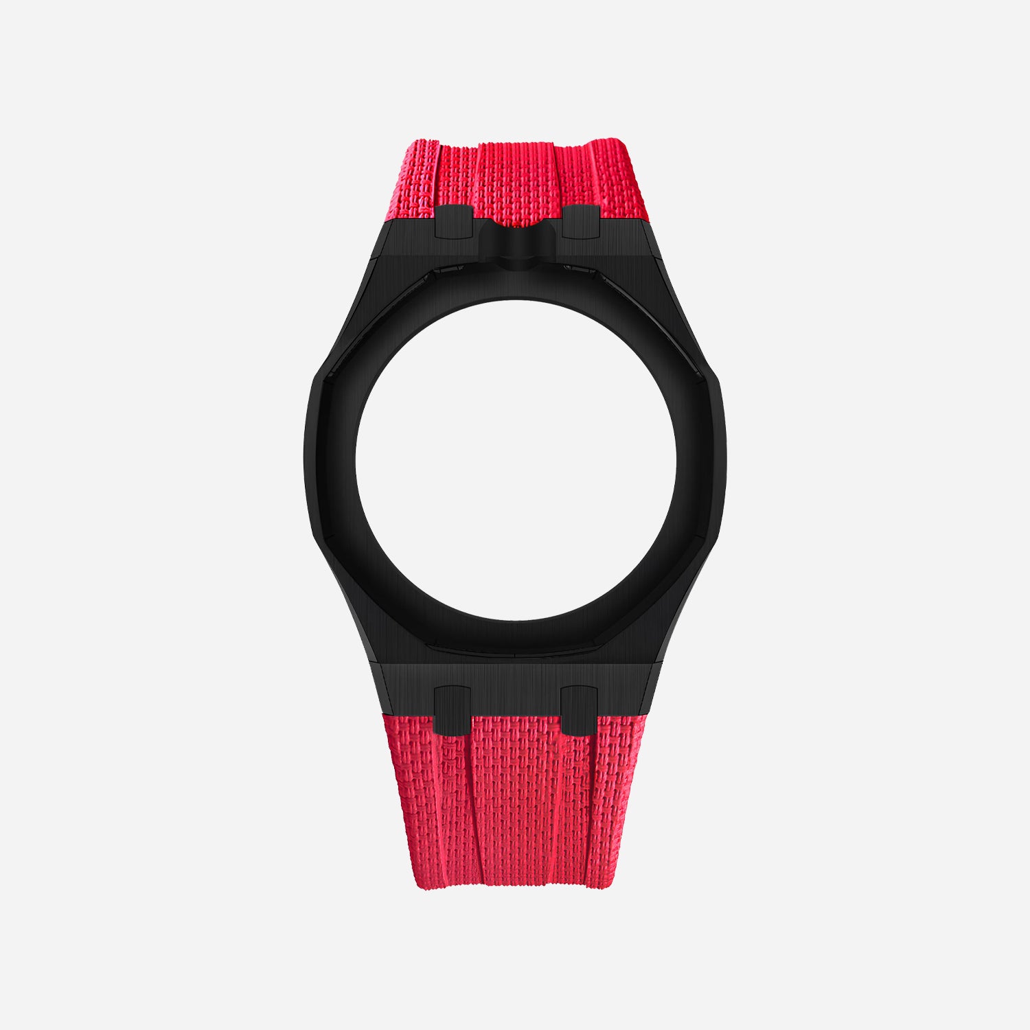 Rubber Strap & Case for AP x Swatch Royal Pop OTTO ROSSO