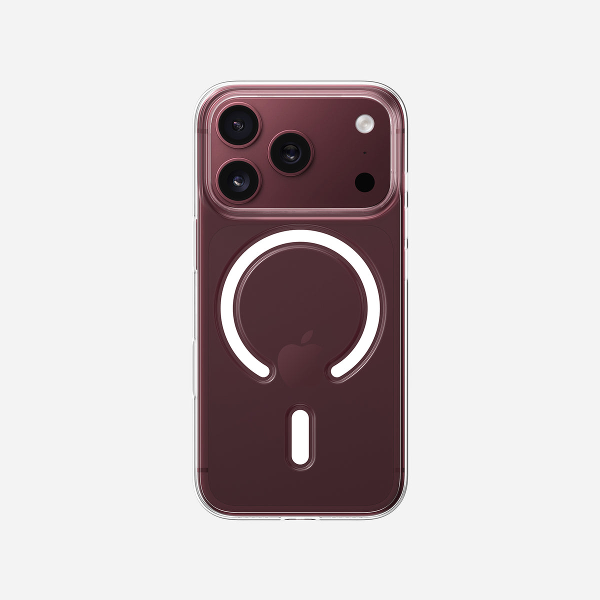 Superdünne transparente iPhone 17 Pro Max Hülle mit MagSafe