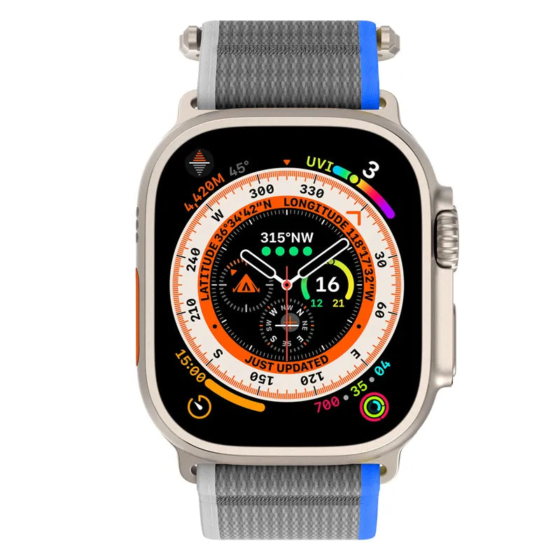 Upgrade Apple Watch Trail Loop#color_blue/gray