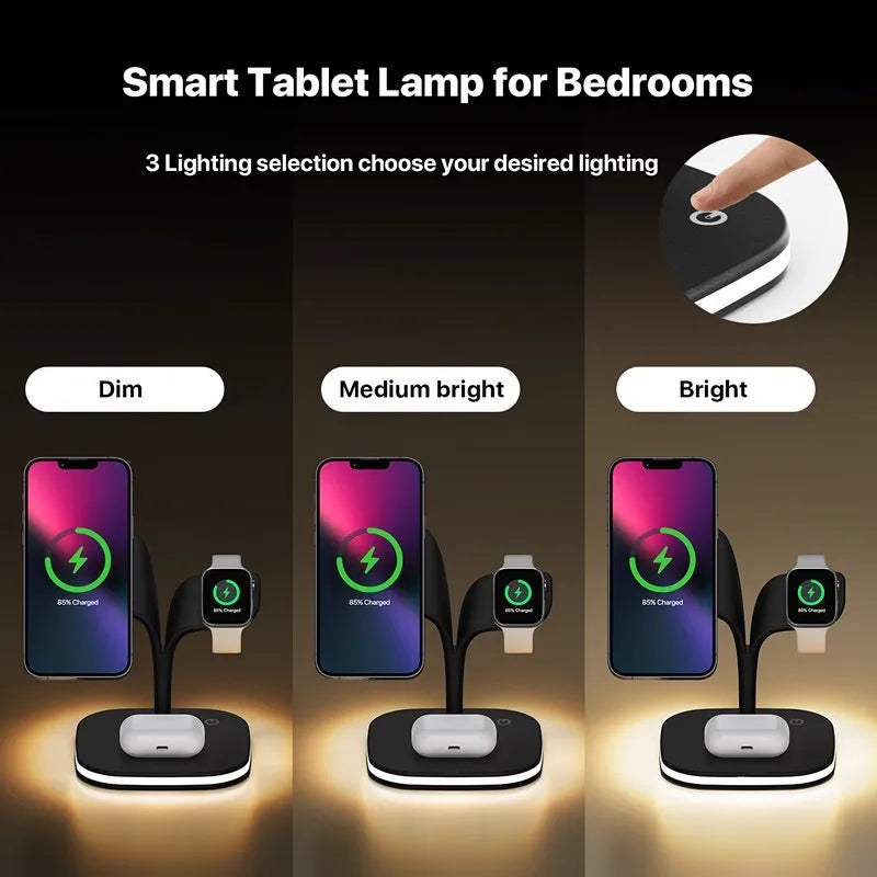 Smart Tablet Lamp for Bedrooms 3 Lighting selection choose your desired lighting