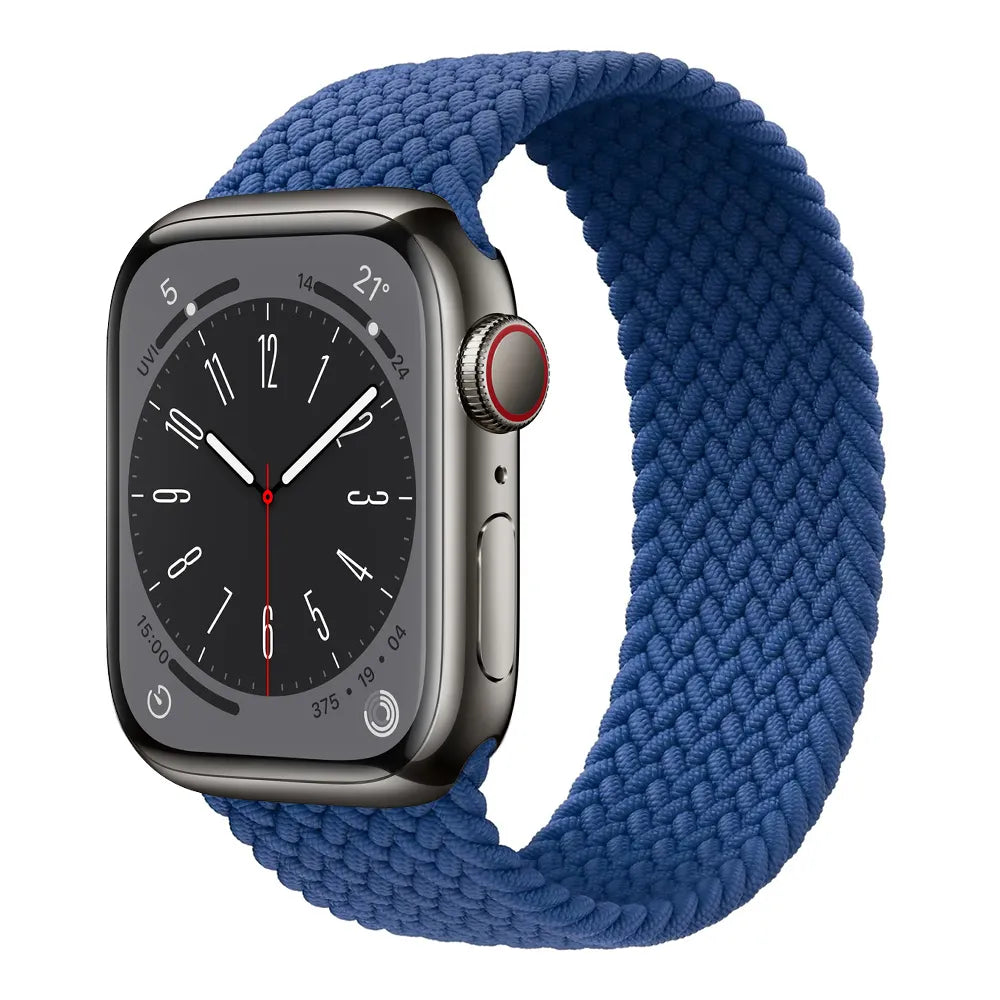Apple Watch Braided Solo Loop - blue#color_blue