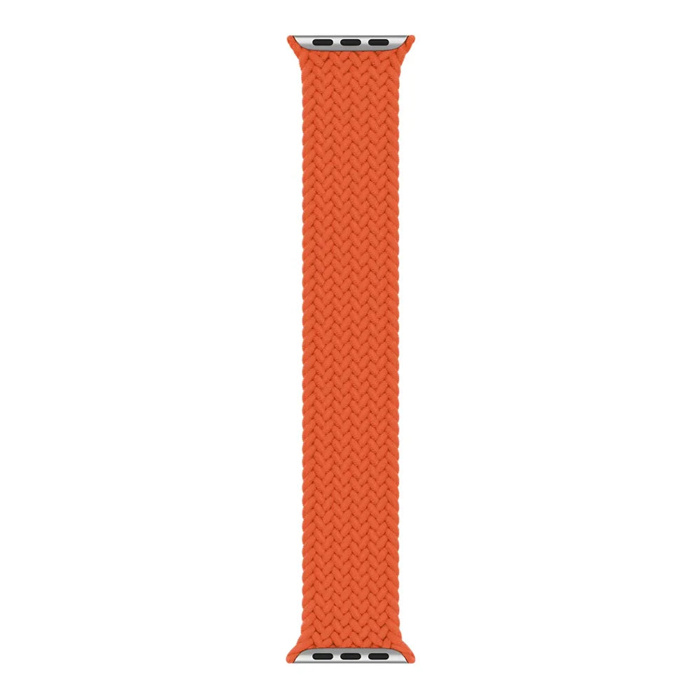 Apple Watch Braided Solo Loop - orange#color_orange