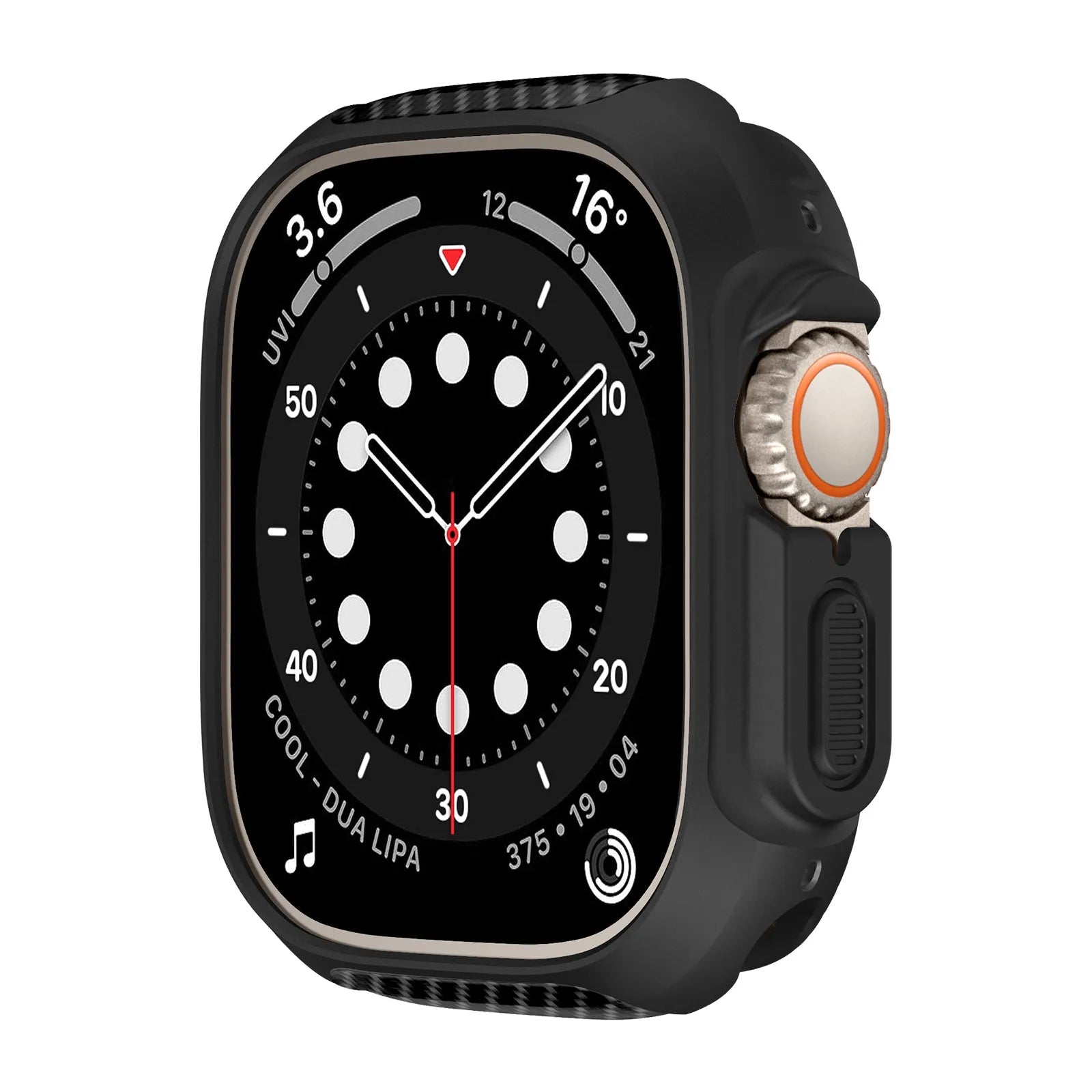Apple Watch Ultra Rugged Case - Black#color_black