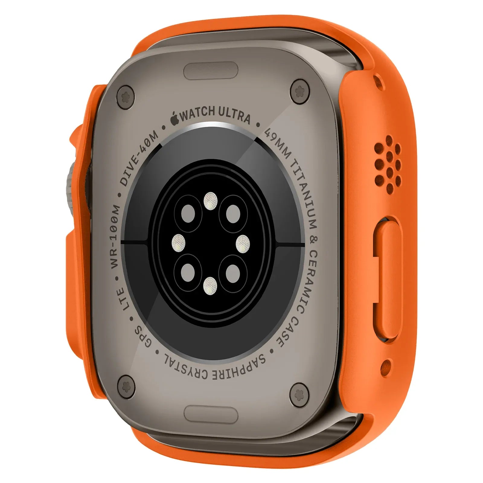 Apple Watch Ultra Screen Protector case - orange#color_orange