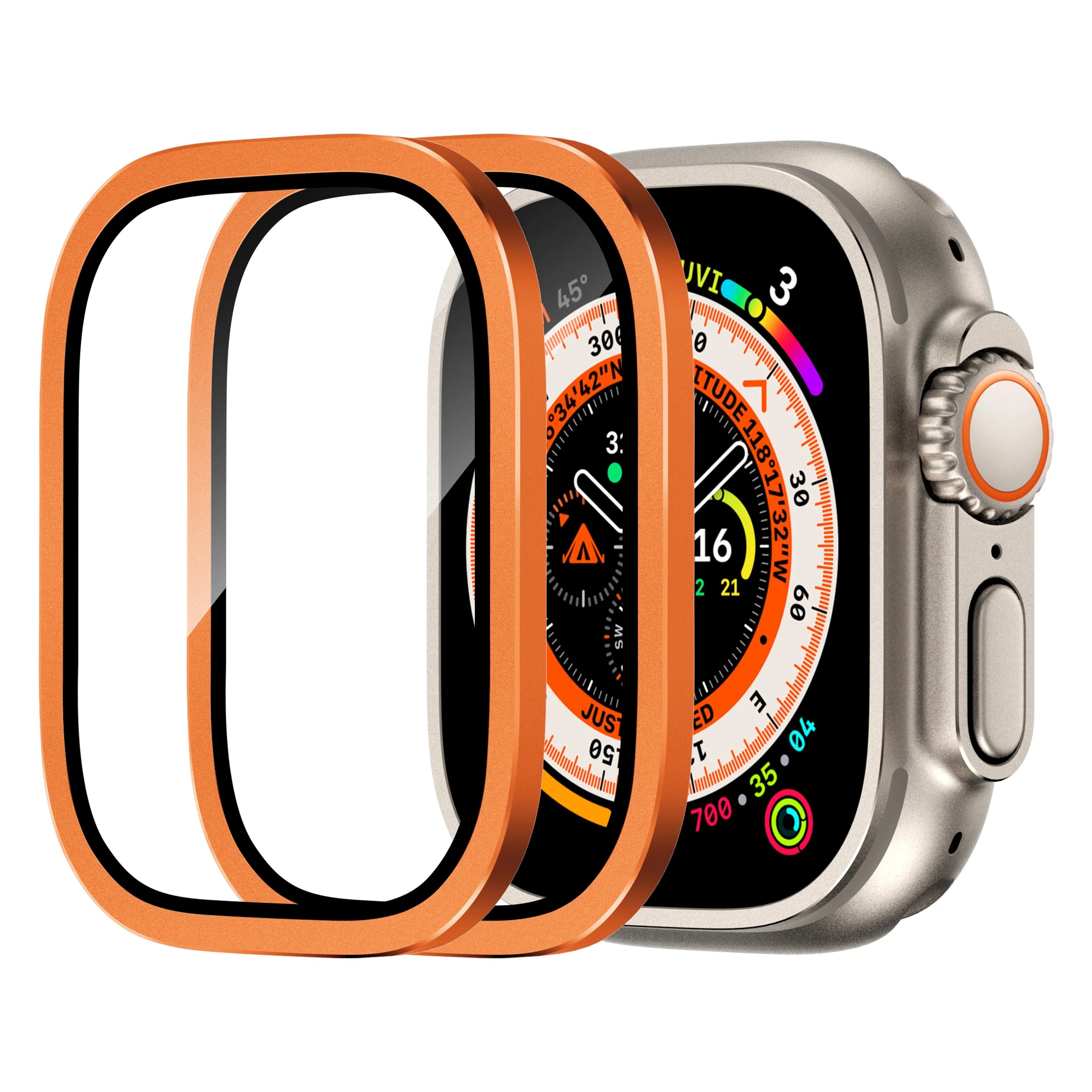 Apple Watch Ultra Screen Protector - orange#color_orange