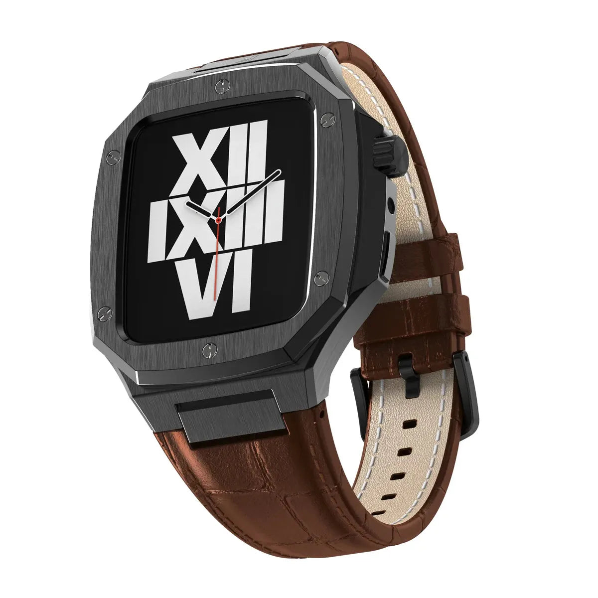 Luxury Apple Watch case#color_brown
