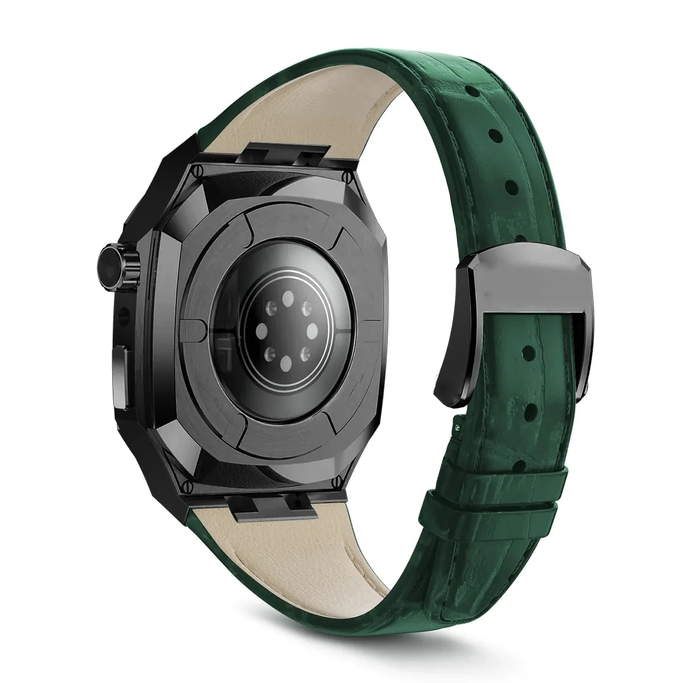 Luxury Apple Watch case#color_green