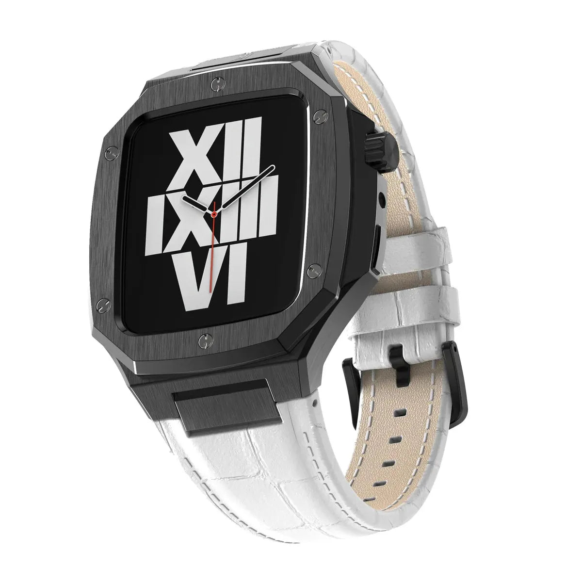 Luxury Apple Watch case#color_white