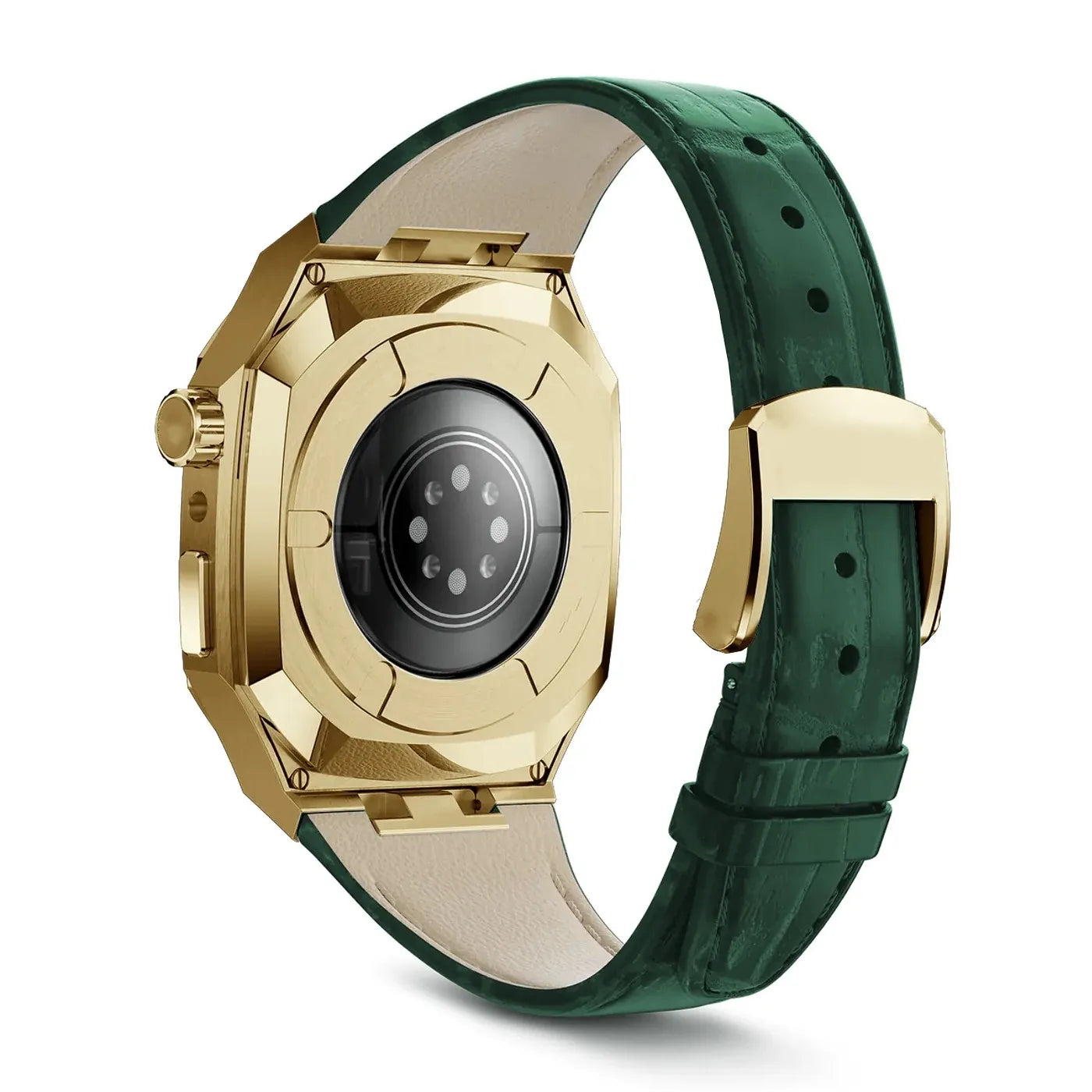 Luxury Apple Watch case#color_green