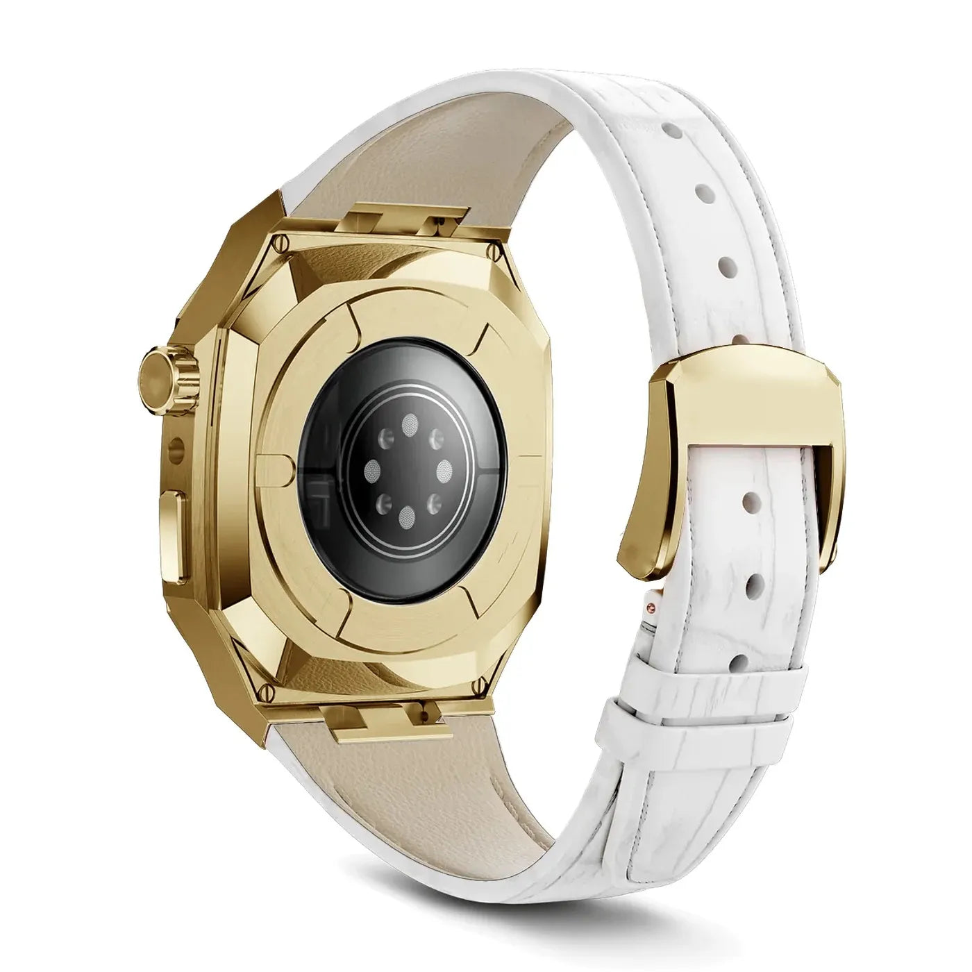 Luxury Apple Watch case#color_white