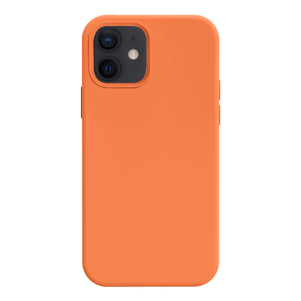 iPhone 12 silicone case - kumquat#color_kumquat