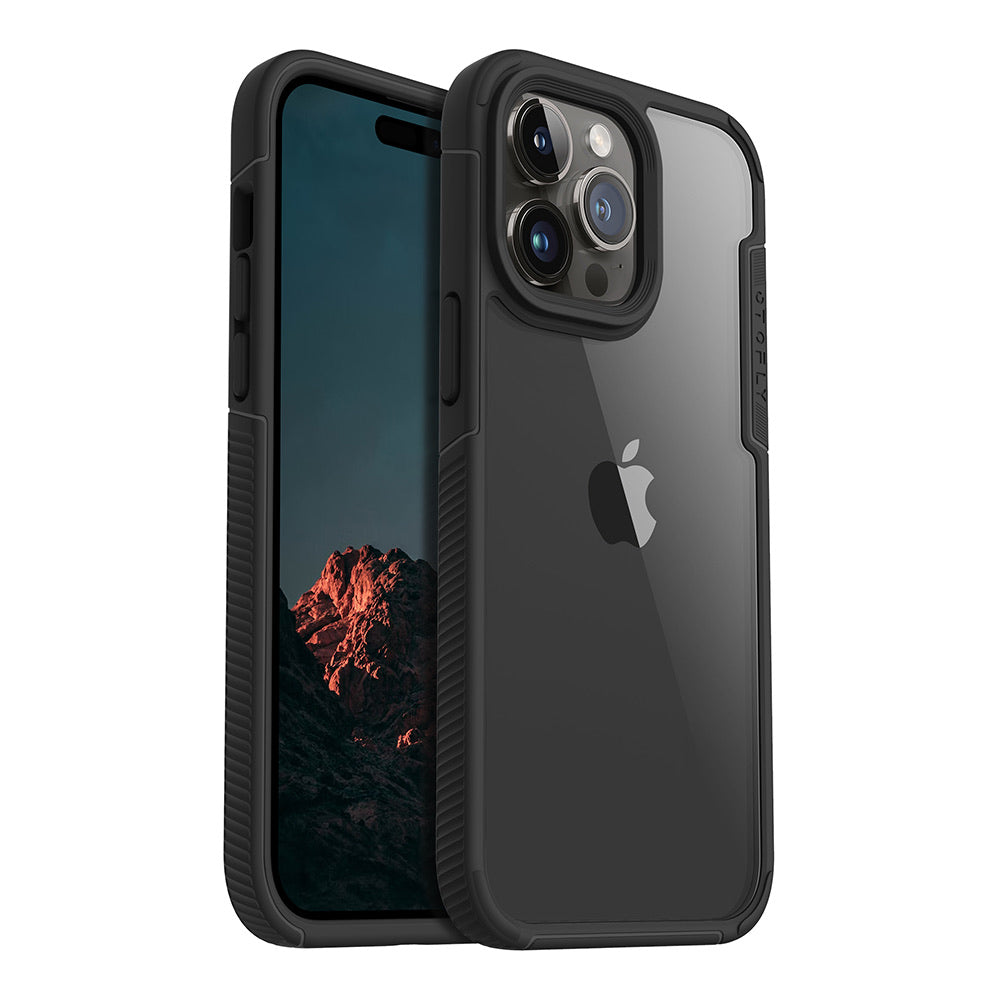 iPhone 14 Pro Max clear case - black