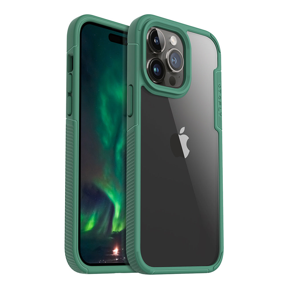 iPhone 14 Pro Max clear case - pine green