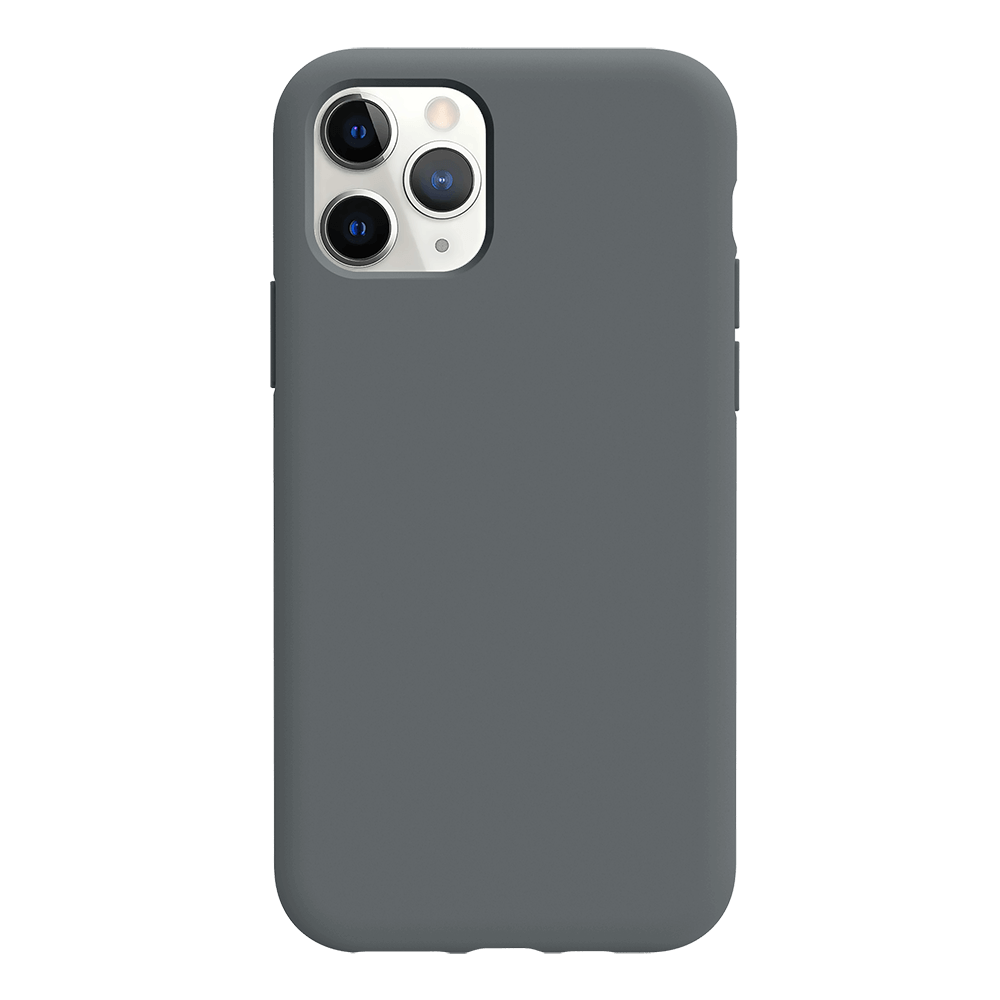 iPhone 11 Pro Max silicone case - space gray#color_space gray