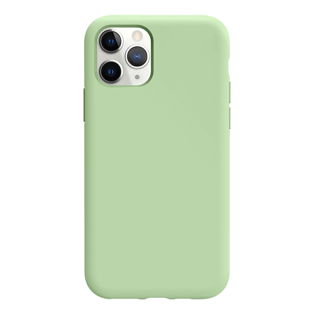 iPhone 11 Pro Max silicone case - tea green#color_tea green