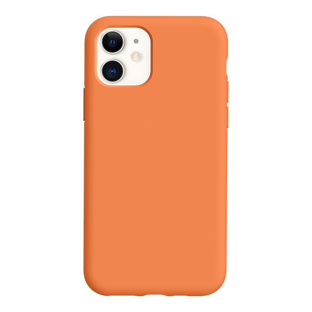 iPhone 11 silicone case - kumquat#color_kumquat