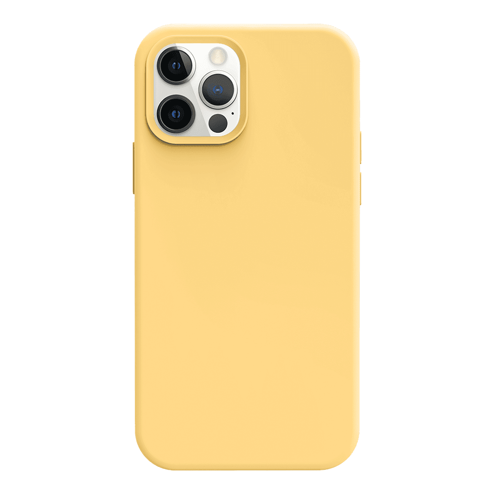 iPhone 12 Pro silicone case - honey yellow#color_honey yellow