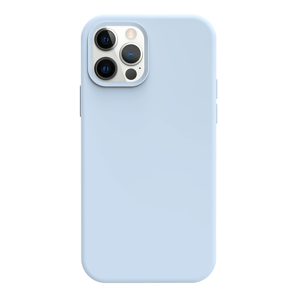 iPhone 12 Pro silicone case - mystery blue#color_mystery blue