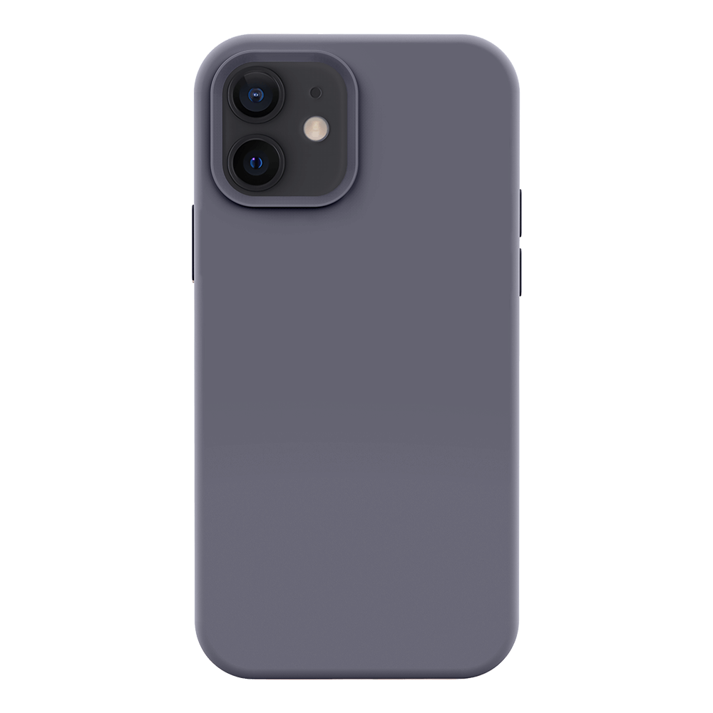 iPhone 12 silicone case - lavender#color_lavender