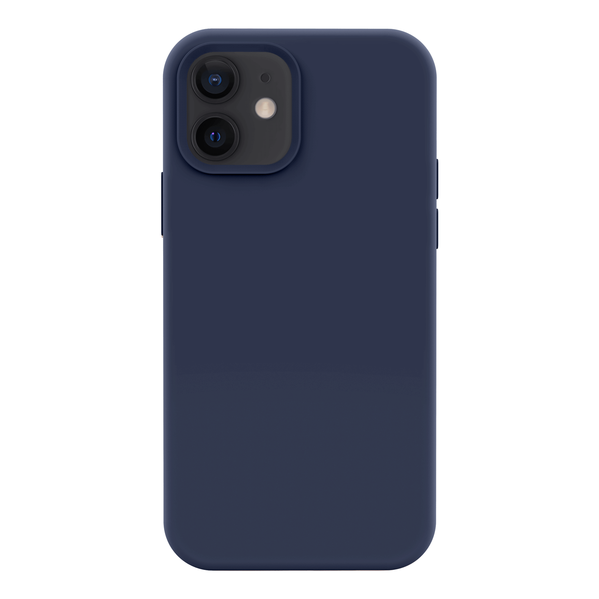 iPhone 12 silicone case - midnight blue#color_midnight blue