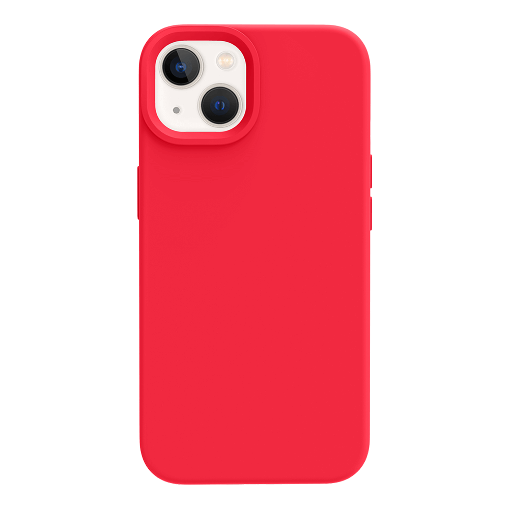 iPhone 13 Mini silicone case - red#color_red