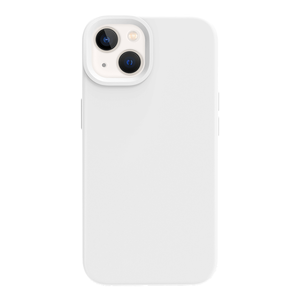 iPhone 13 Mini silicone case - white#color_white