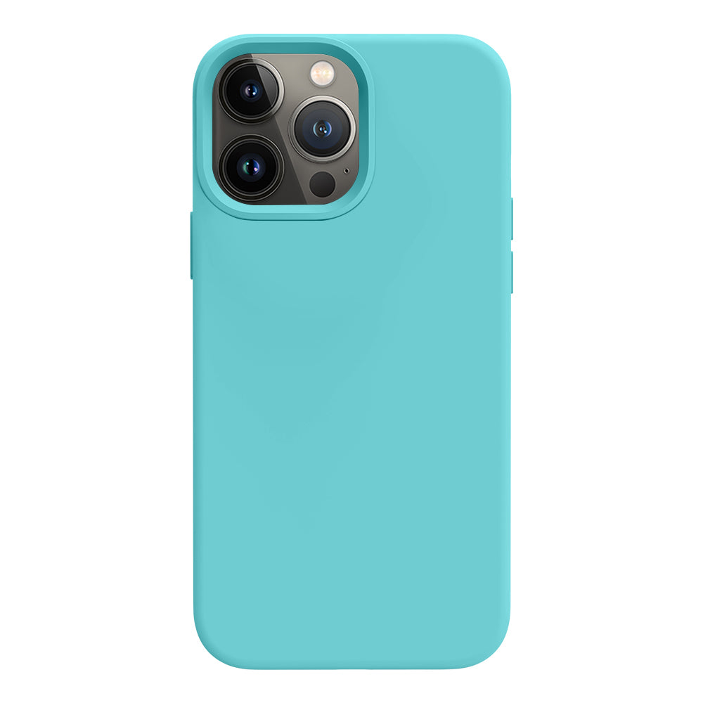 iPhone 13 Pro Max silicone case - sky blue#color_sky blue