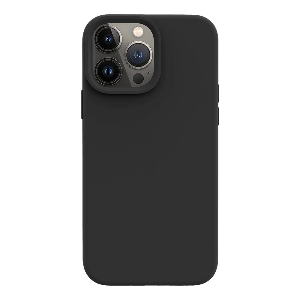 iPhone 13 Pro Max silicone case - black#color_black