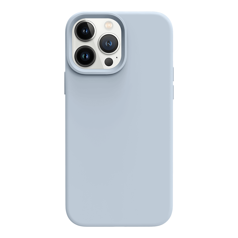 iPhone 13 Pro Max silicone case - nattier blue#color_nattier blue