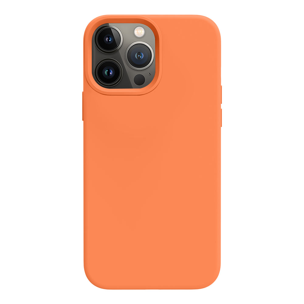 iPhone 13 Pro Max silicone case - Kumquat#color_kumquat
