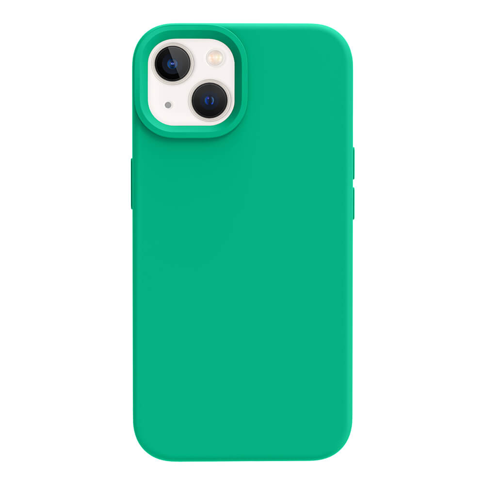 iPhone 13 silicone case - emerald green#color_eremald green
