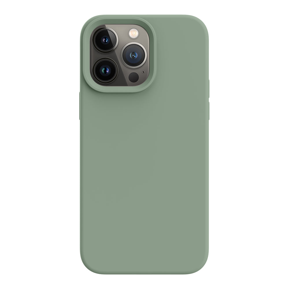iPhone 14 Pro Max silicone case - calke green#color_calke green