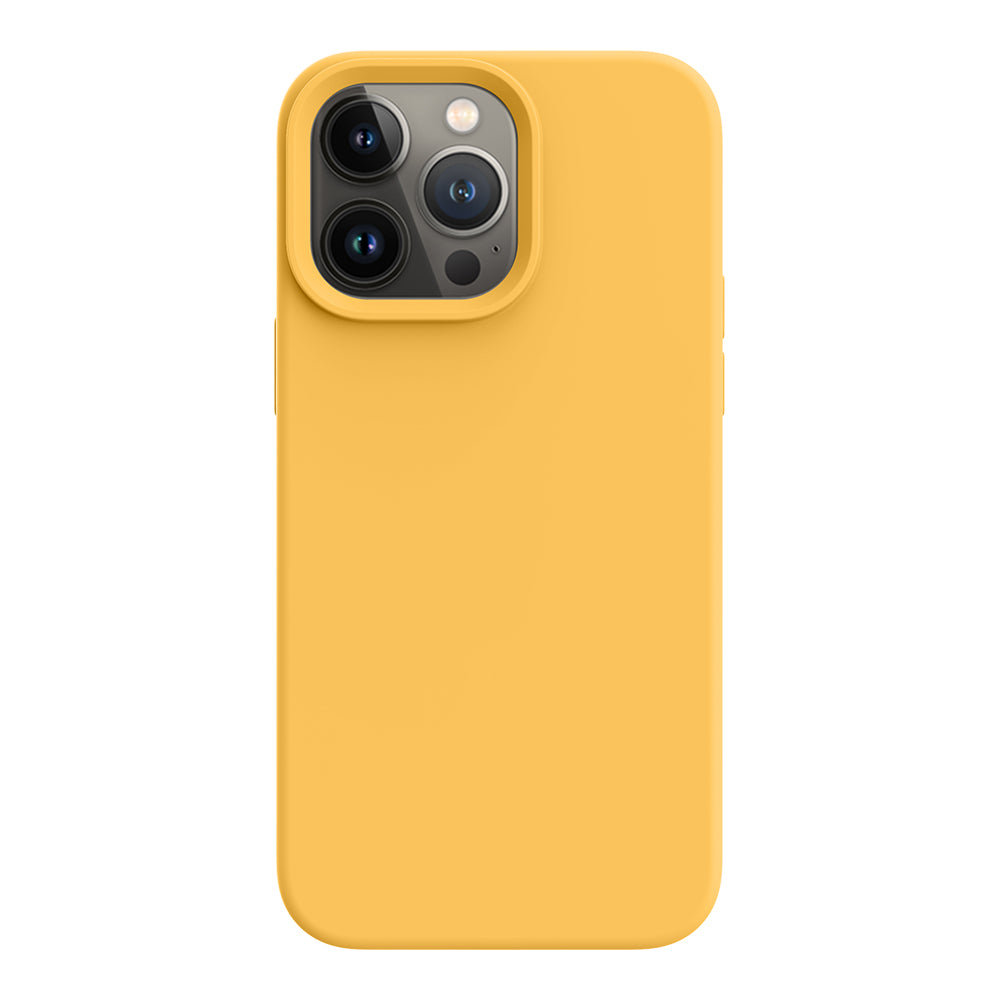 iPhone 14 Pro Max silicone case - honey yellow#color_honey yellow