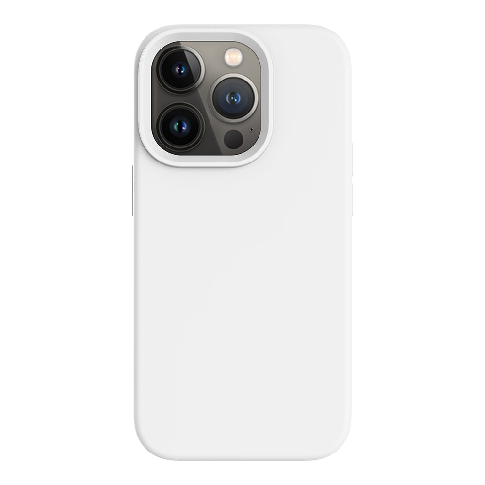iPhone 14 Pro silicone case - white#color_white