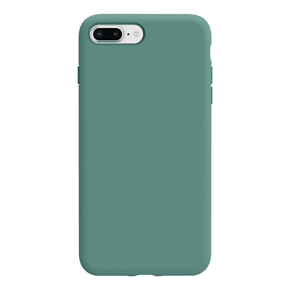 iPhone 8 Plus silicone case - pine green#color_pine green