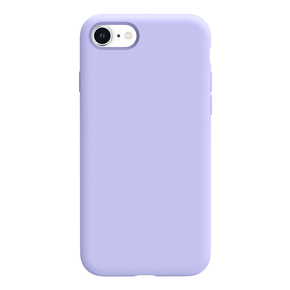 iPhone 8 silicone case - light purple#color_light purple
