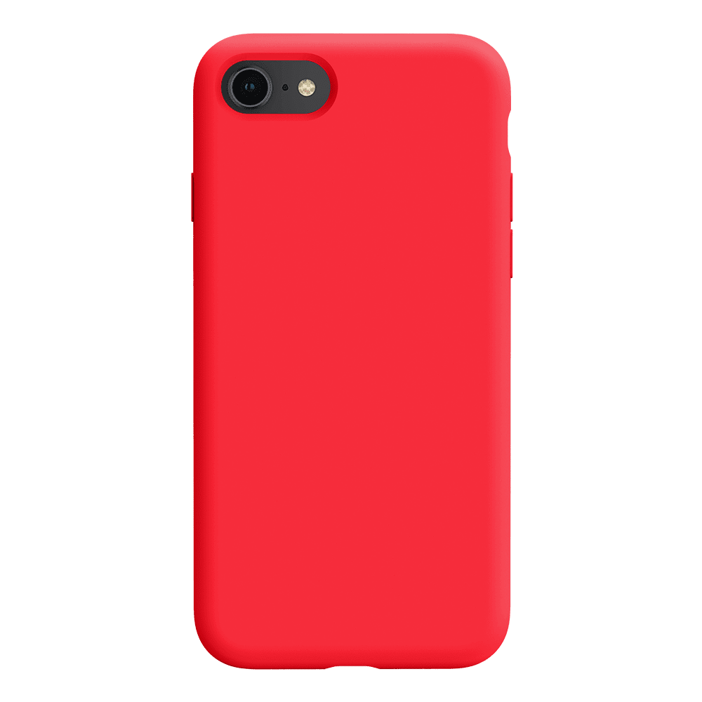iPhone 8 silicone case - red#color_red