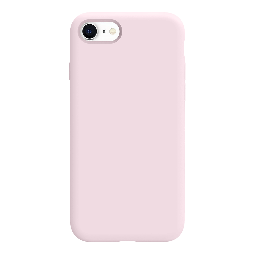 iPhone SE 2022 silicone case - ice pink