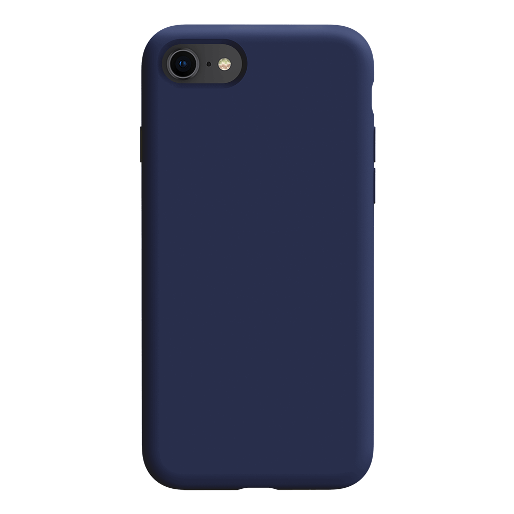 iPhone SE 2022 silicone case - navy blue