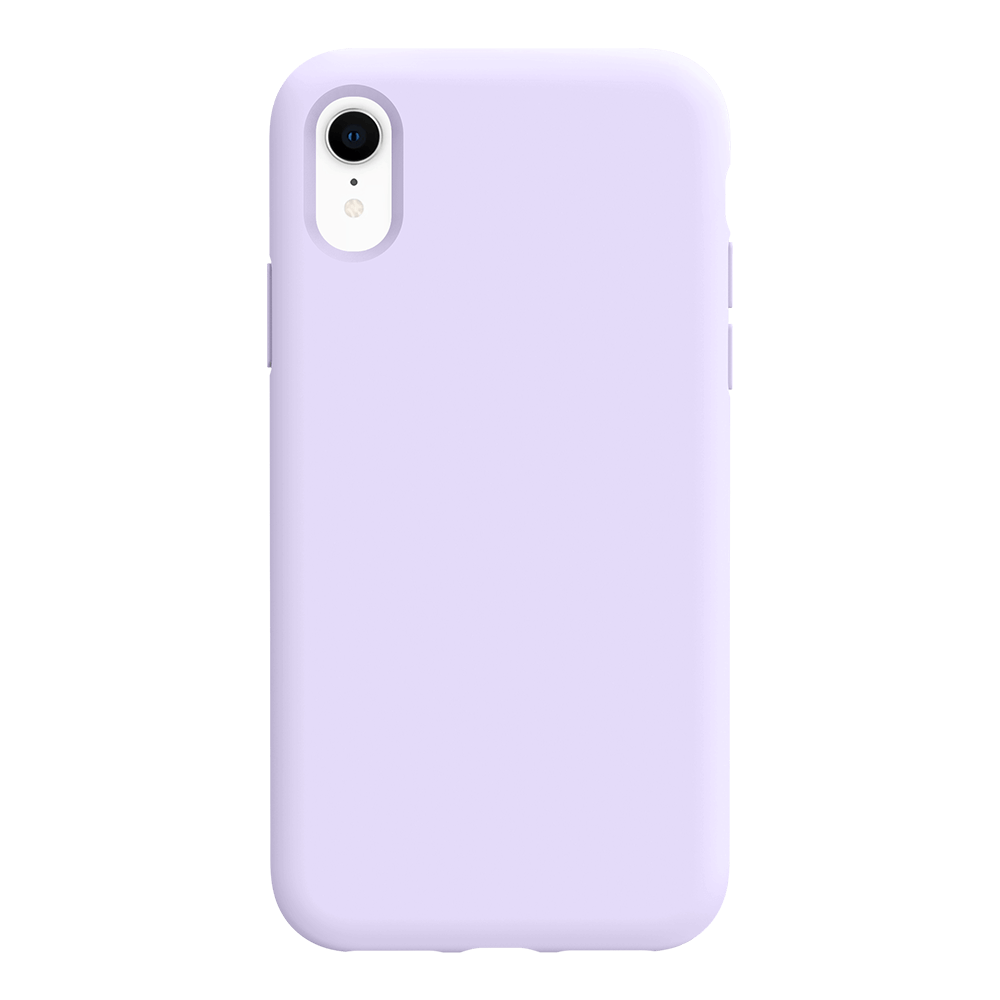 iPhone XR silicone case - cloud mauve#color_cloud mauve