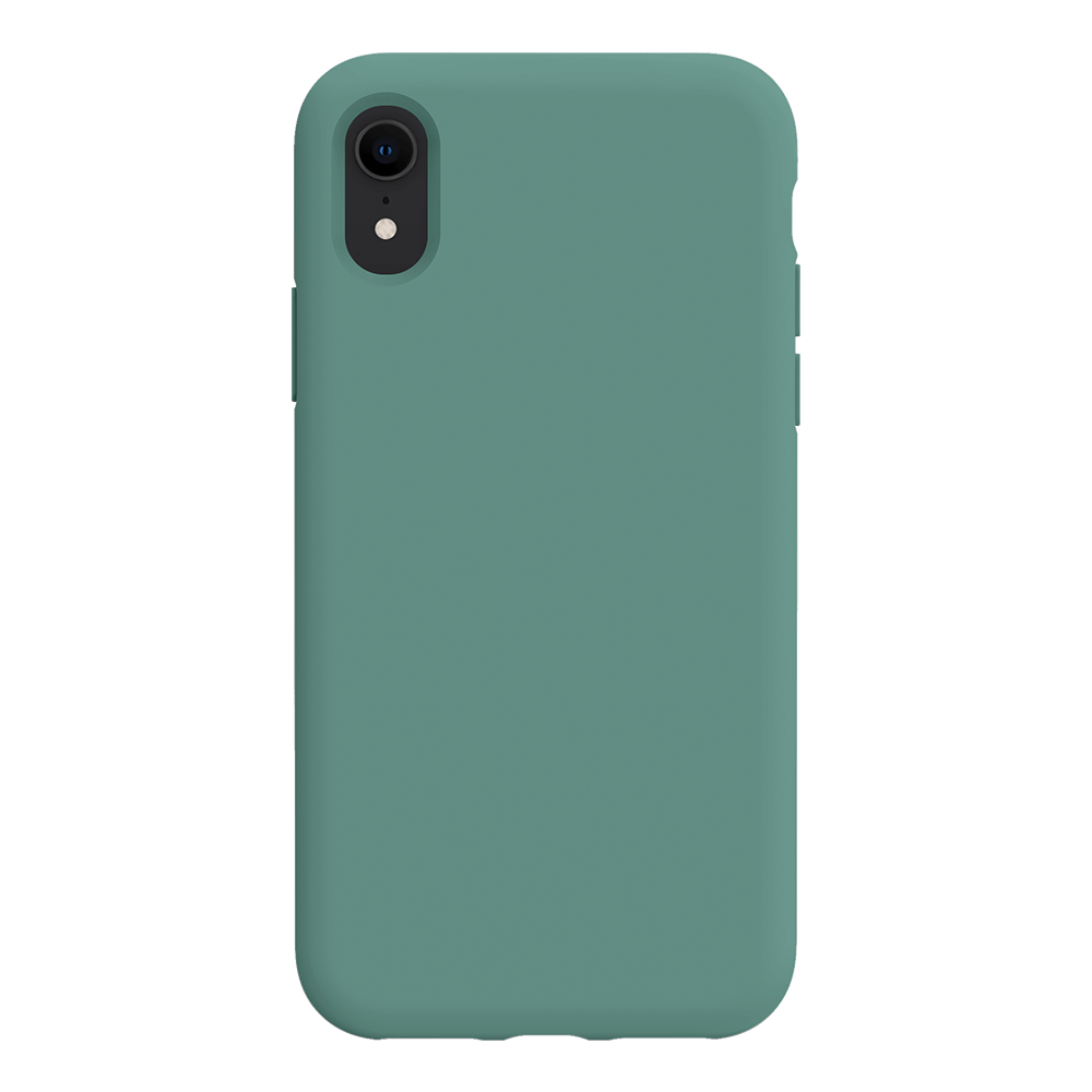 Silicone Case iPhone Xr Color Celeste Pastel - iPhone Store Cordoba