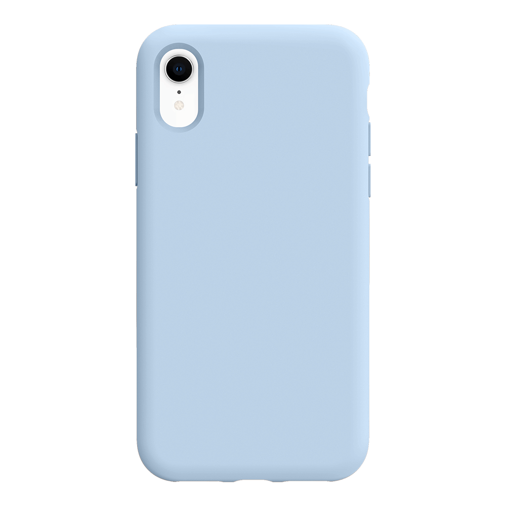 iPhone XR silicone case - mystery blue#color_mystery blue