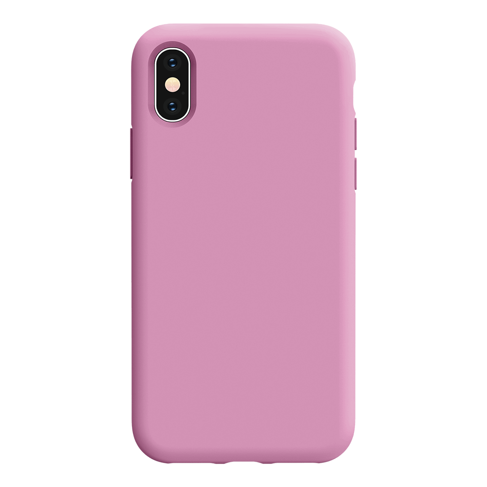 iPhone XS Max silicone case - lilac purple#color_lilac purple