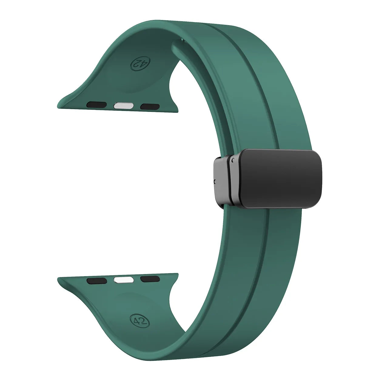 Magnetic sports band - pine green#color_pine green