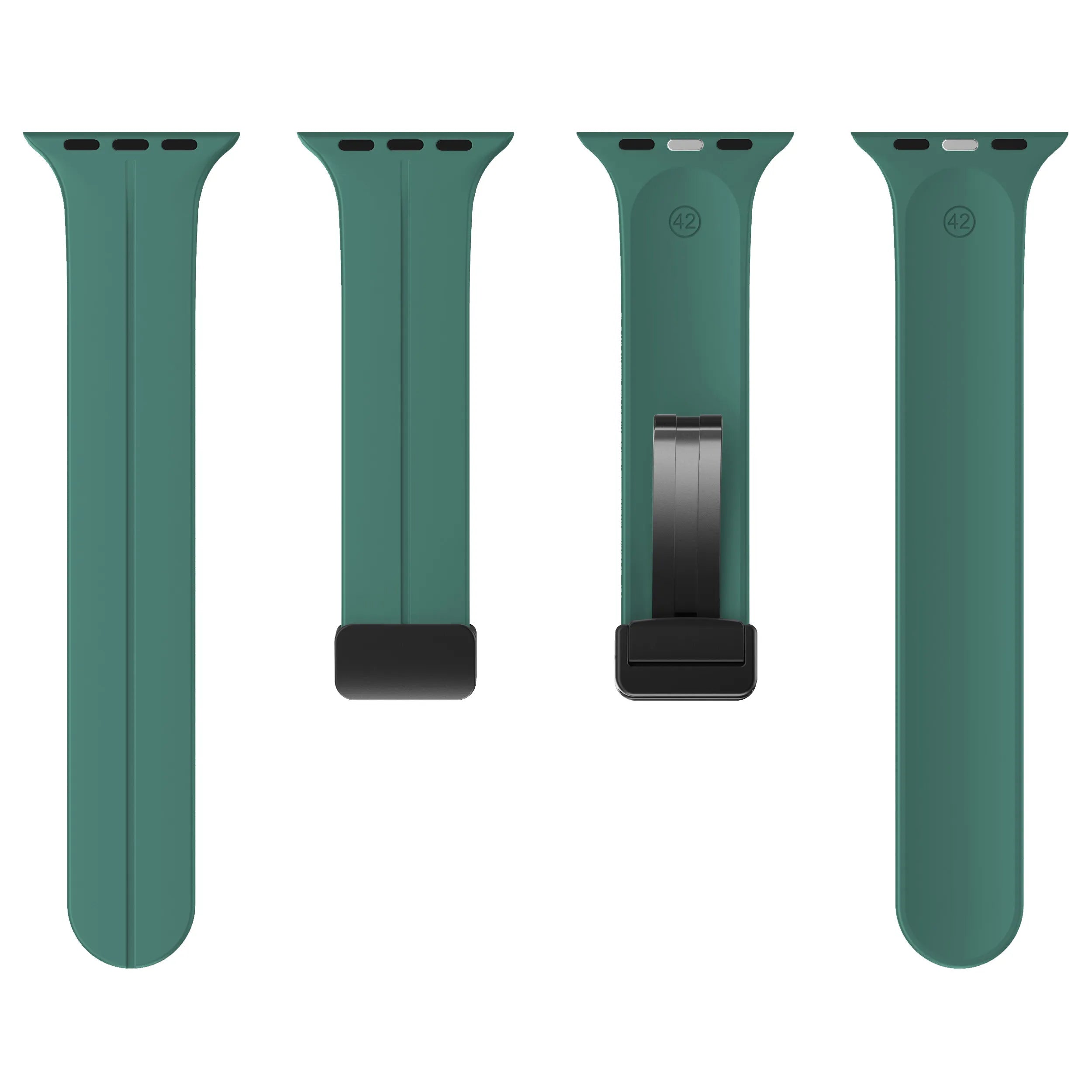 Magnetic sports band - pine green#color_pine green